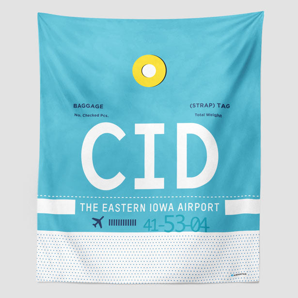 CID - Wall Tapestry - Airportag