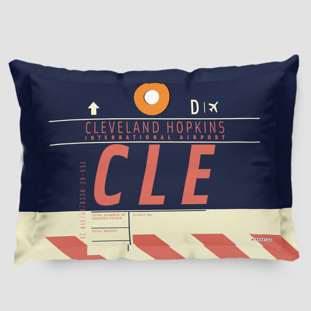 CLE - Pillow Sham - Airportag