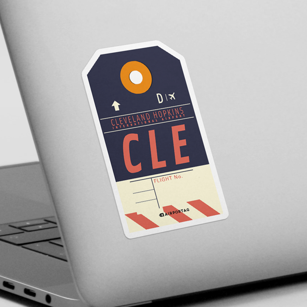 CLE - Sticker - Airportag