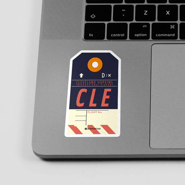 CLE - Sticker - Airportag