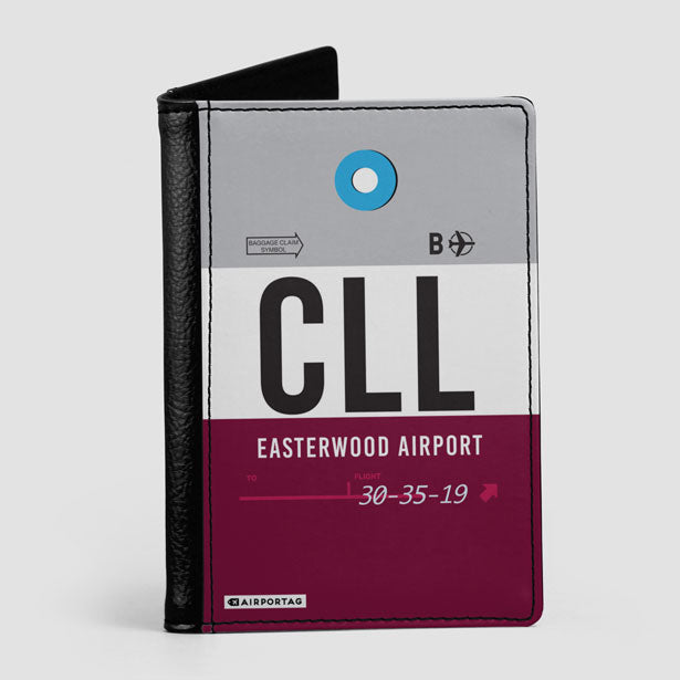 CLL - Passport Cover - Airportag