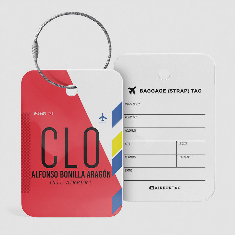 CLO - Étiquette de bagage