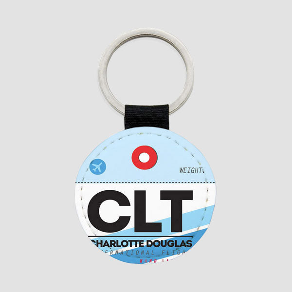 CLT - Round Keychain