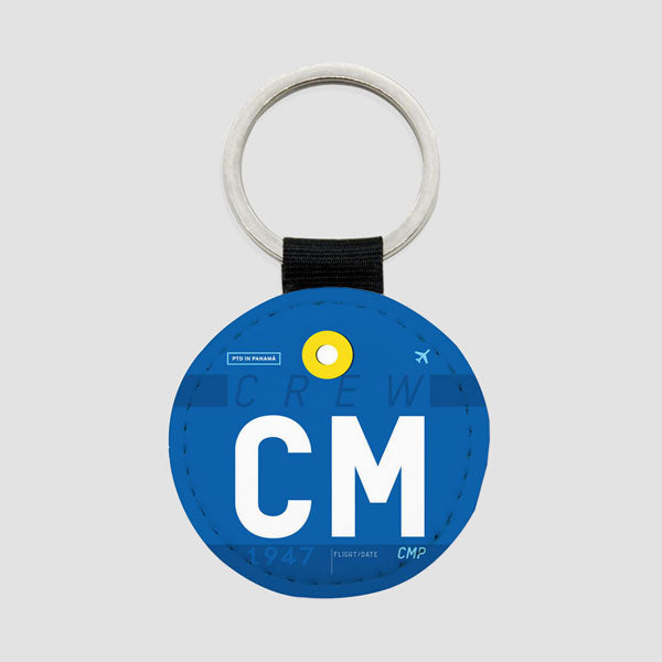 CM - Round Keychain