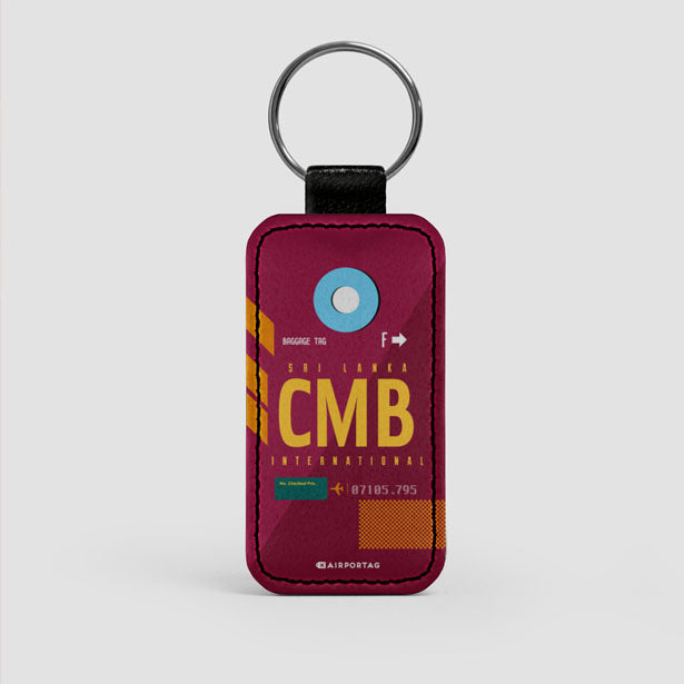 CMB - Leather Keychain - Airportag