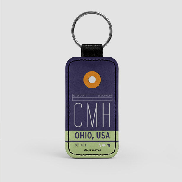 CMH - Leather Keychain - Airportag