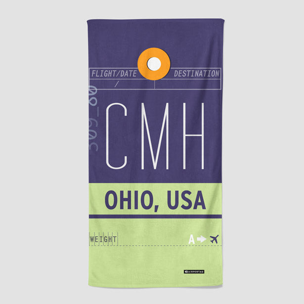 CMH - Beach Towel - Airportag