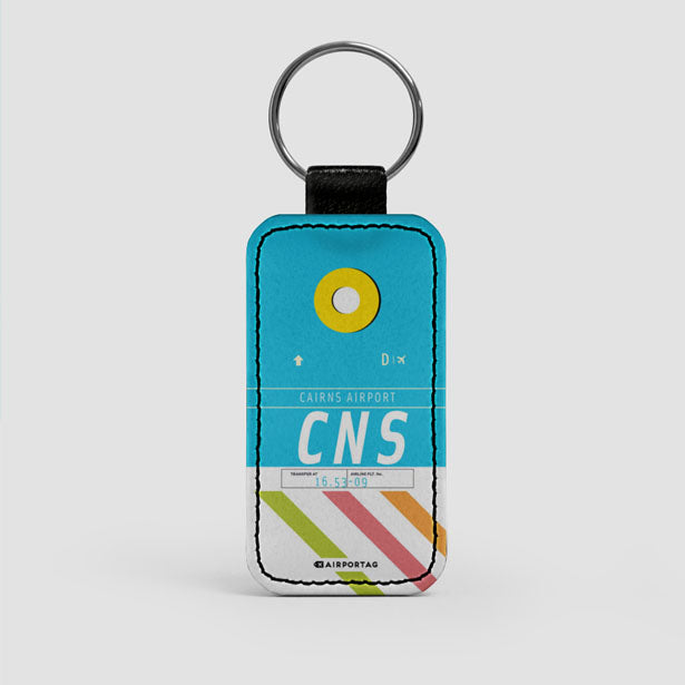CNS - Leather Keychain - Airportag