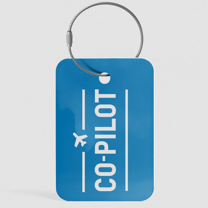 Copilote - Étiquette de bagage