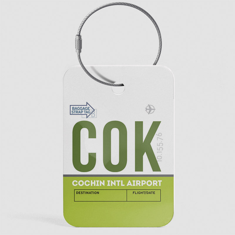 COK - Étiquette de bagage
