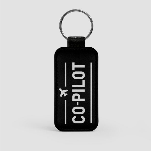 Copilot - Leather Keychain - Airportag