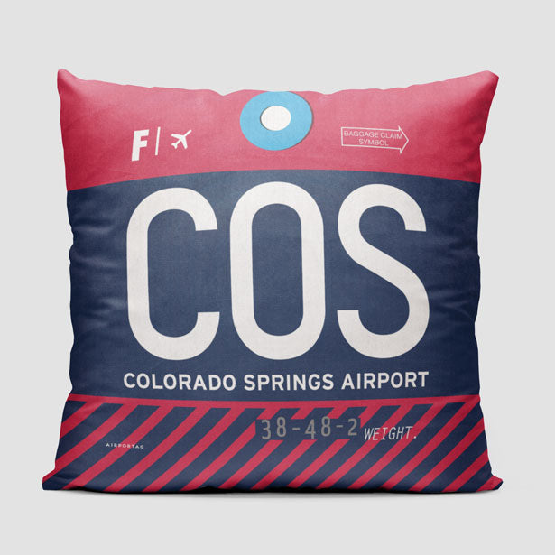 COS - Throw Pillow - Airportag