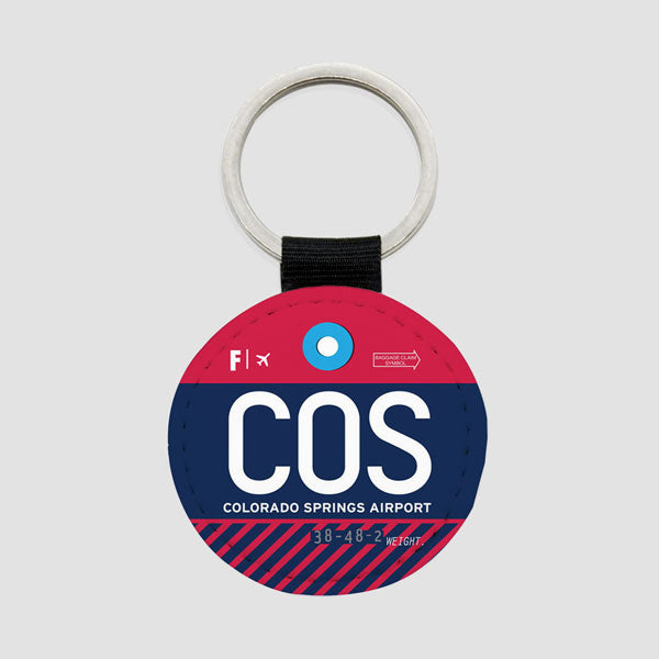 COS - Round Keychain