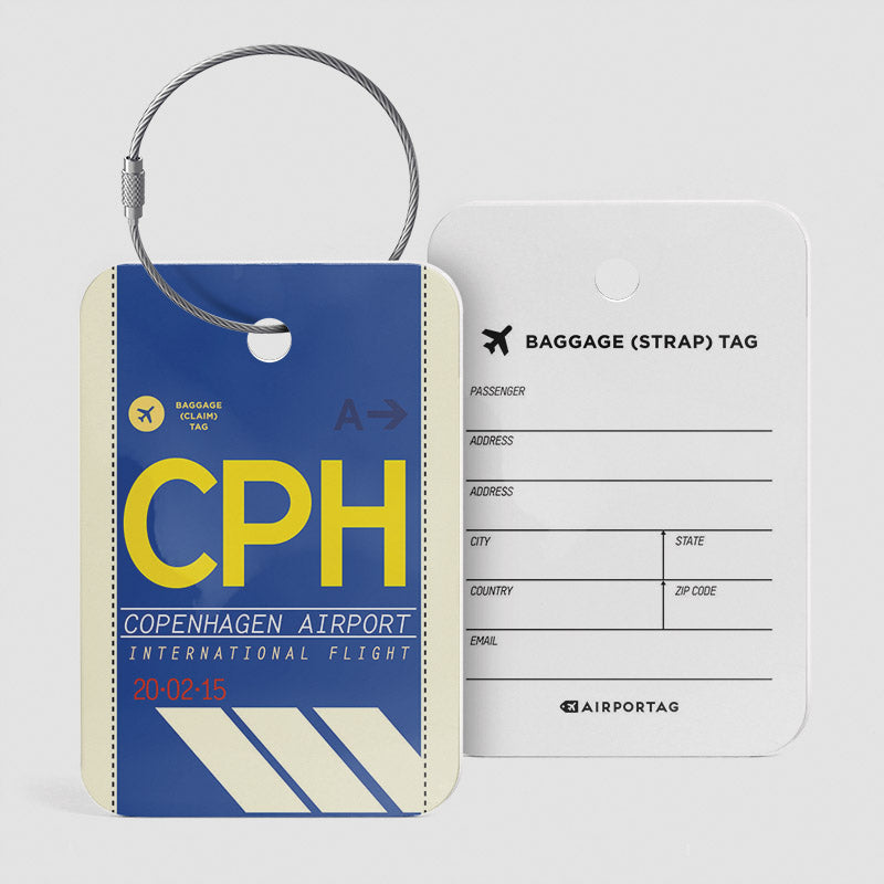 CPH - 荷物タグ