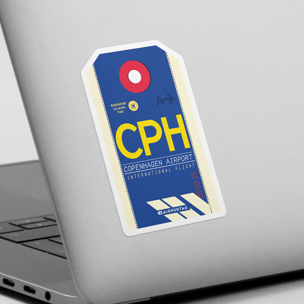 CPH - Sticker - Airportag