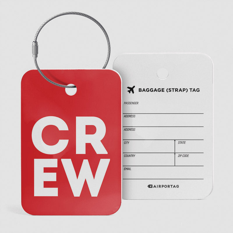 Crew Luggage Tag