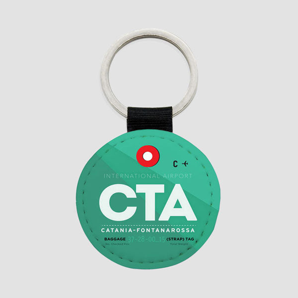 CTA - ラウンド キーチェーン