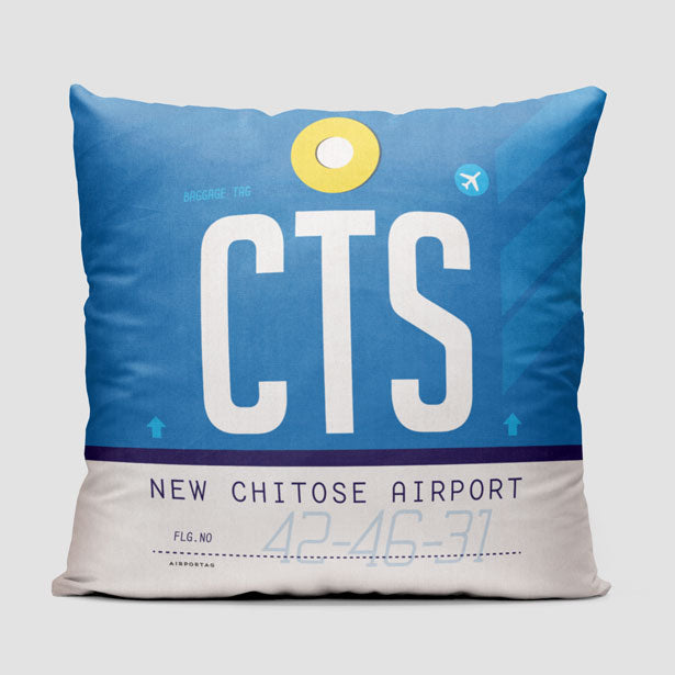 CTS - Throw Pillow - Airportag