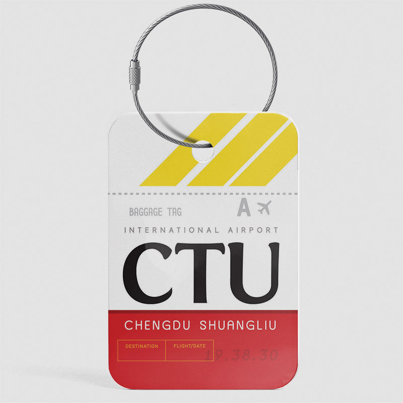CTU - Étiquette de bagage