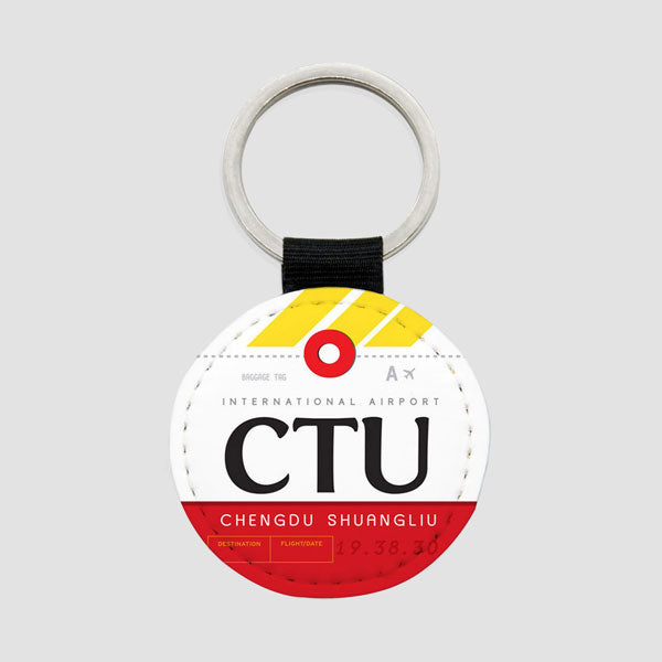 CTU - Porte-clés rond