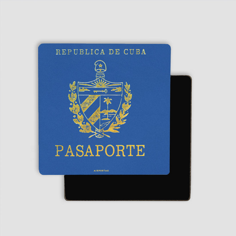 キューバ - パスポート マグネット