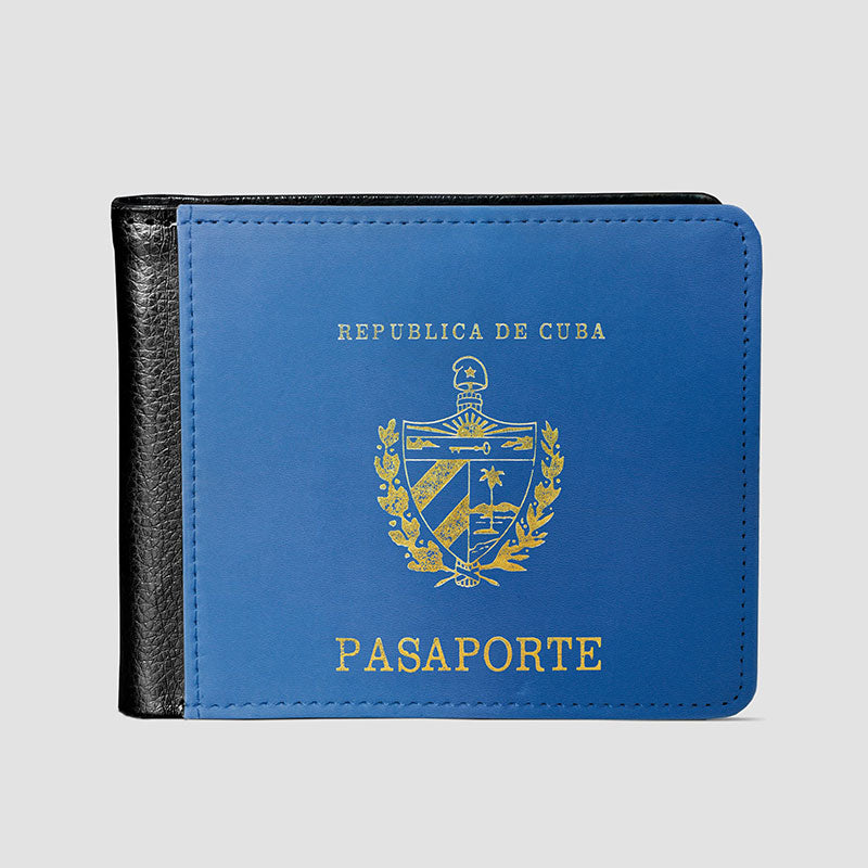 Cuba - Portefeuille Passeport pour Homme