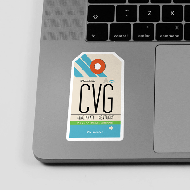 CVG - Sticker - Airportag