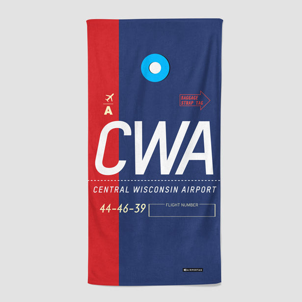 CWA - Beach Towel - Airportag