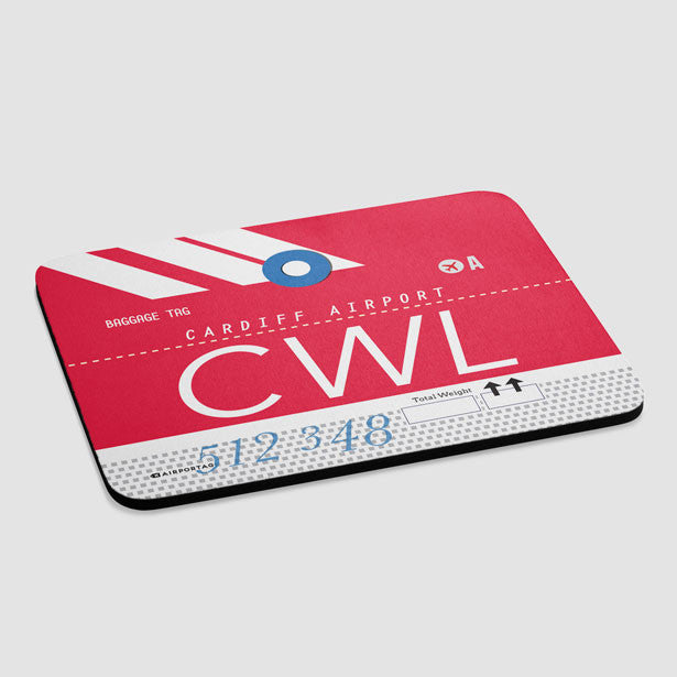 CWL - Mousepad - Airportag