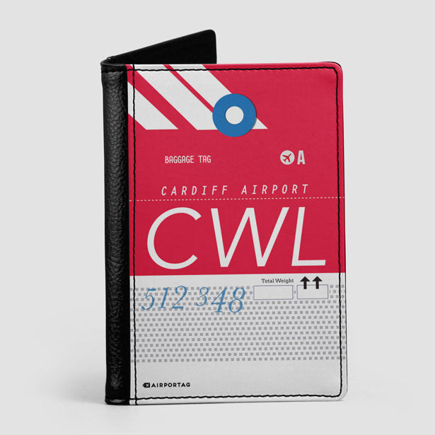 CWL - Passport Cover - Airportag