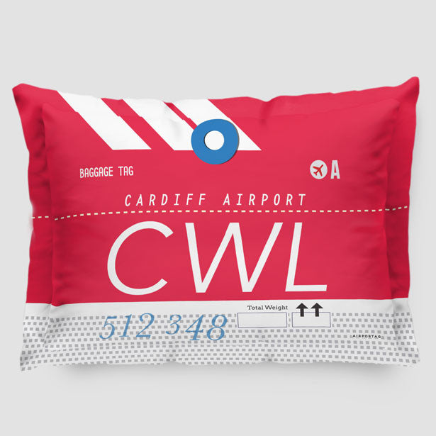 CWL - Pillow Sham - Airportag