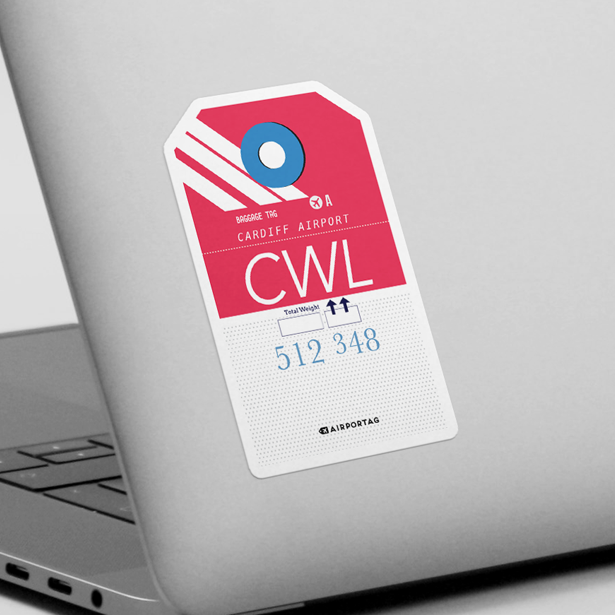 CWL - Sticker - Airportag