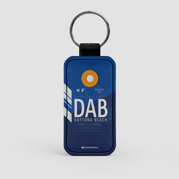 DAB - Leather Keychain - Airportag