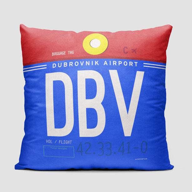 DBV - Throw Pillow - Airportag