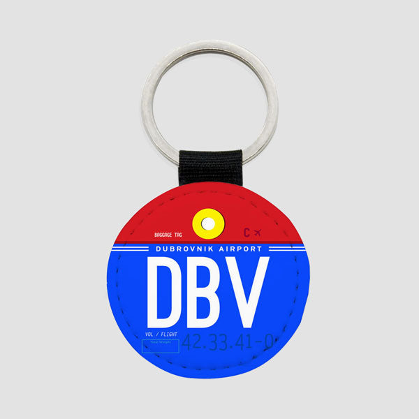 DBV - Porte-clés rond