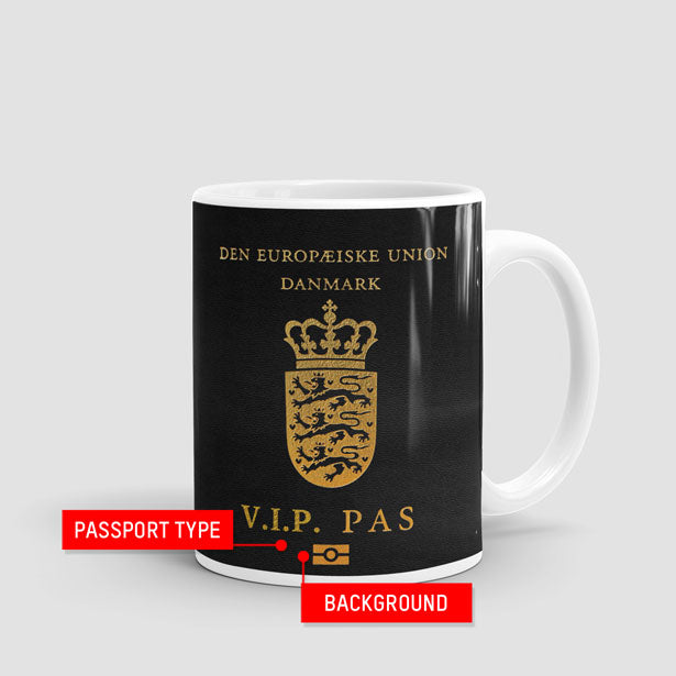 Denmark - Passport Mug - Airportag