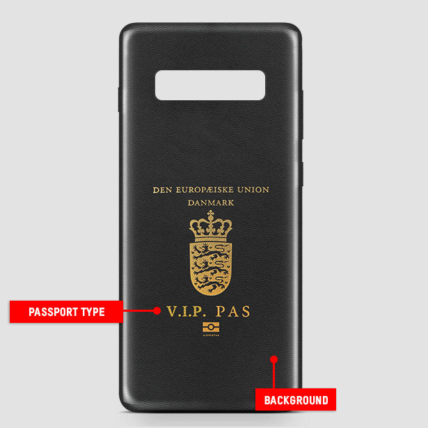 Denmark - Passport Phone Case airportag.myshopify.com
