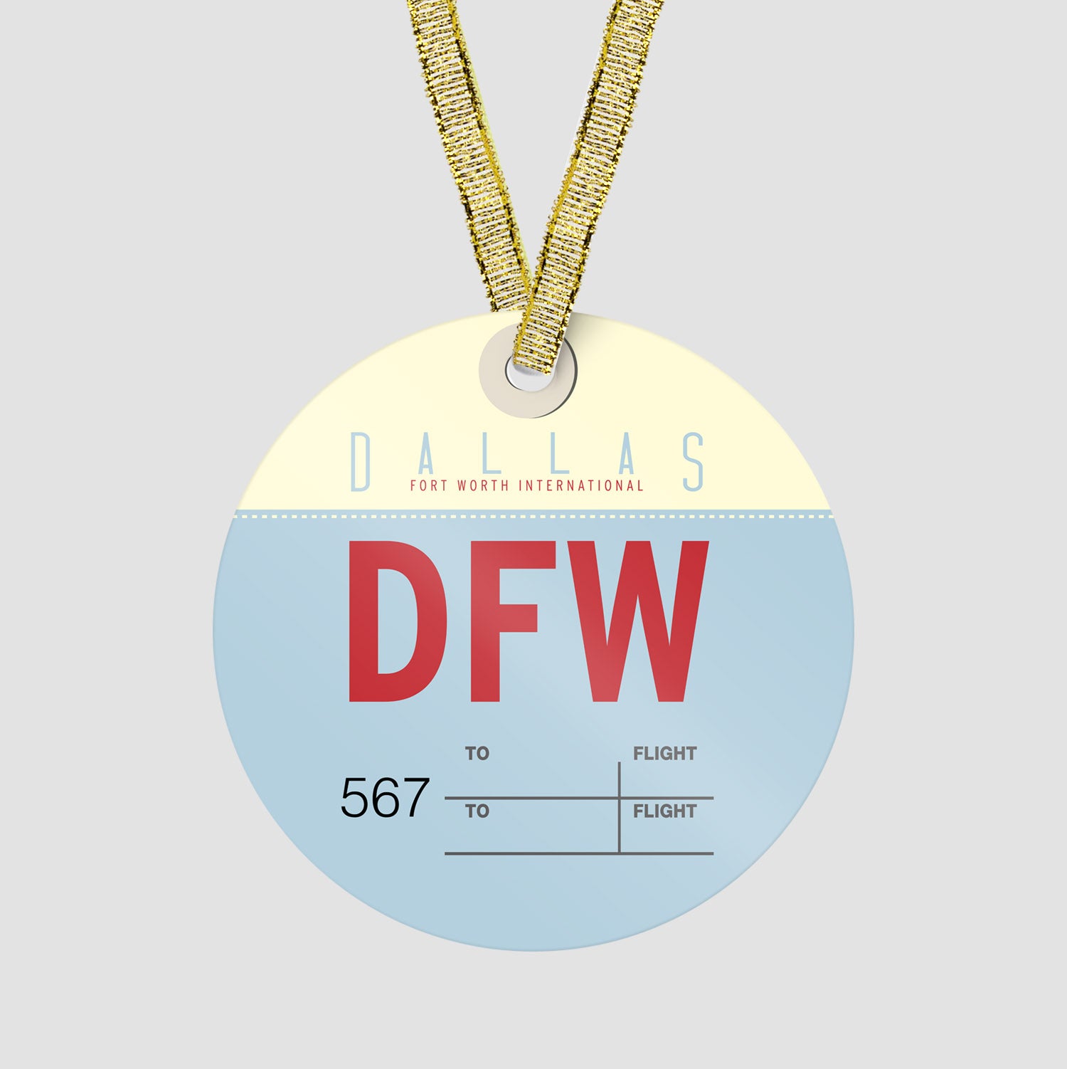 DFW - Ornament - Airportag
