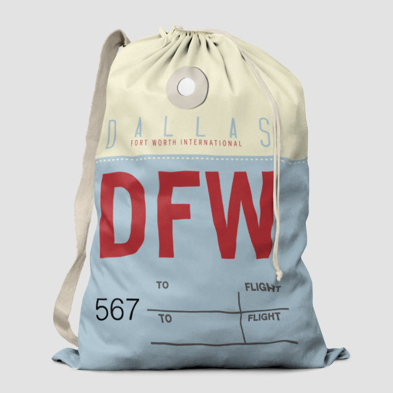 DFW - Laundry Bag - Airportag