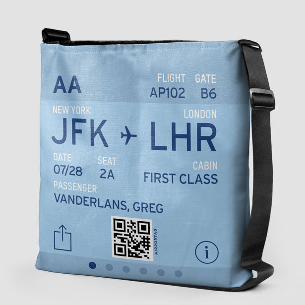 Digital Boarding Pass - Tote Bag - Airportag