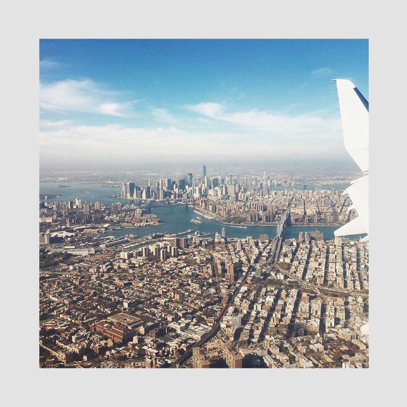 NYC From Above - Canvas - Airportag