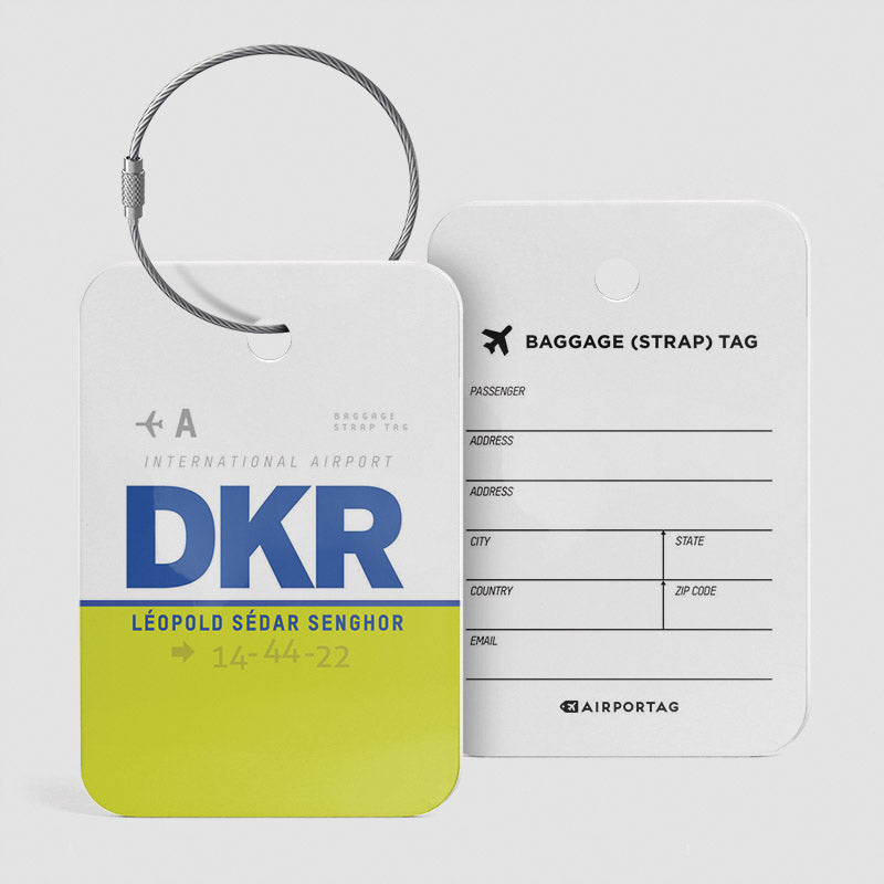 DKR - Étiquette de bagage