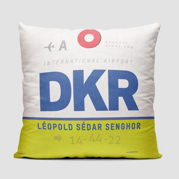 DKR - Throw Pillow - Airportag