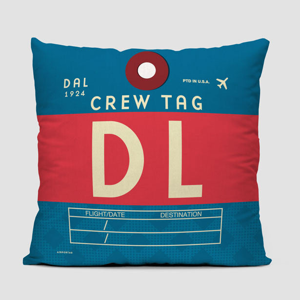 DL - Throw Pillow - Airportag