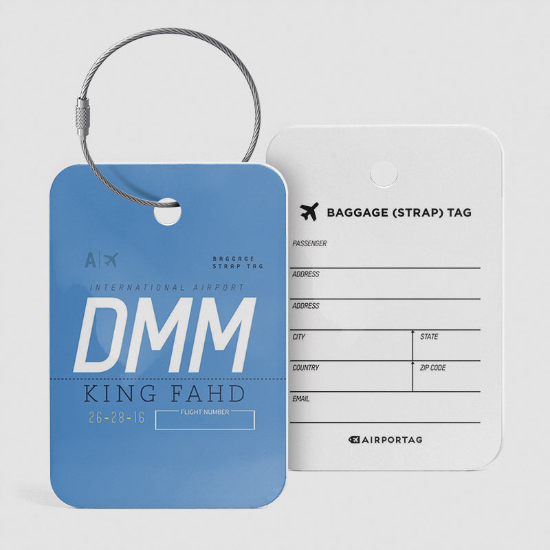 DMM - Étiquette de bagage