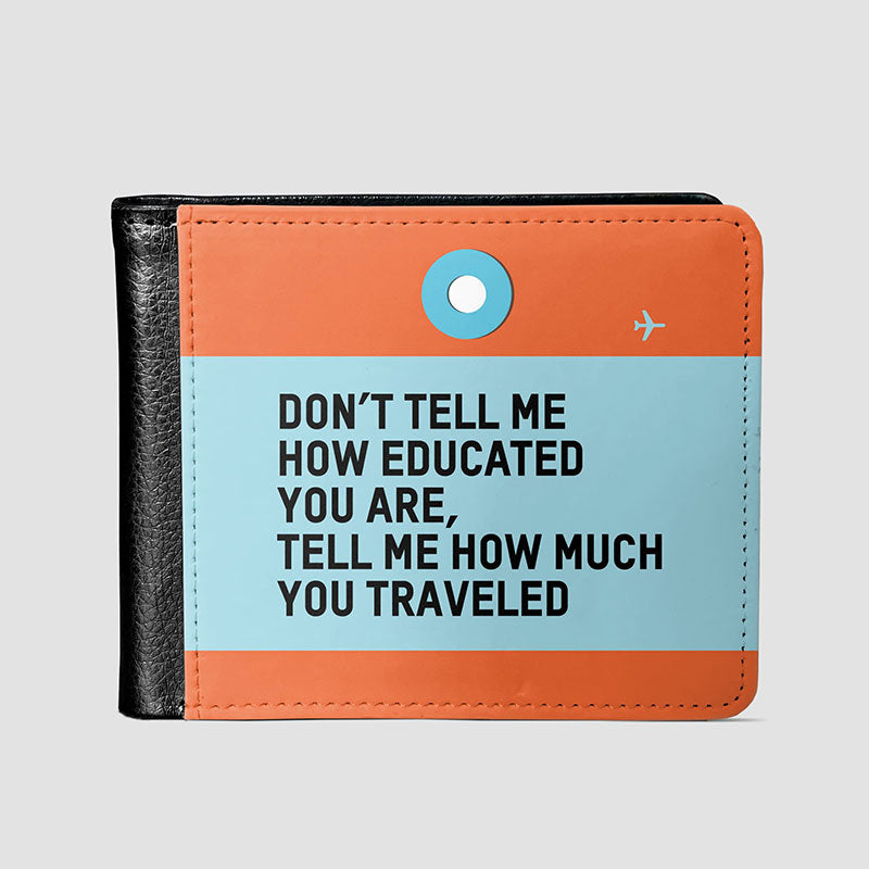 Don't Tell Me - Men's Wallet