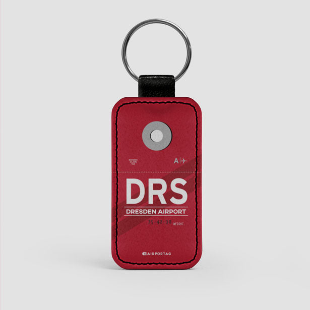 DRS - Leather Keychain - Airportag