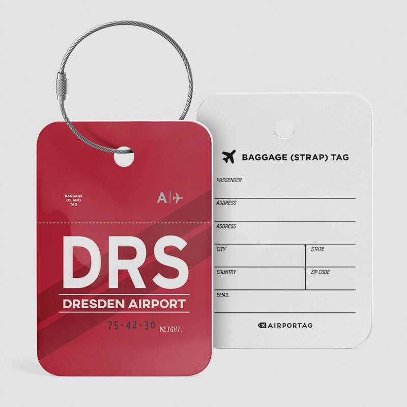 DRS - Étiquette de bagage