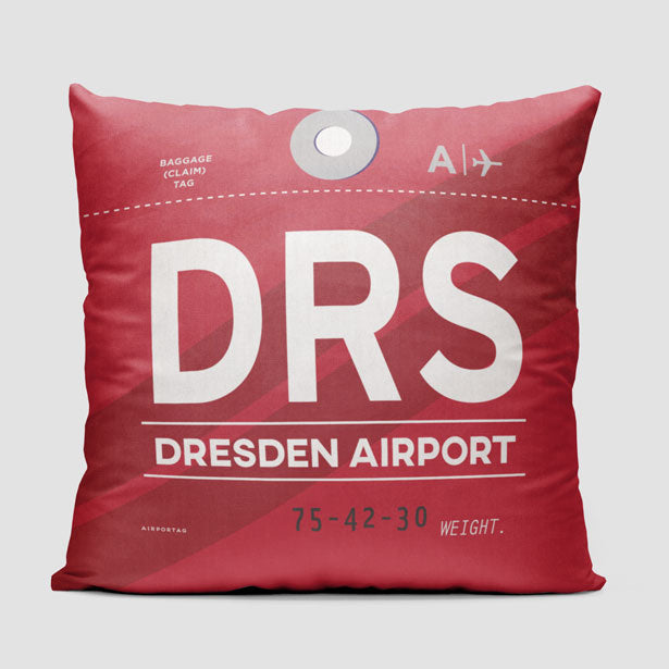 DRS - Throw Pillow - Airportag