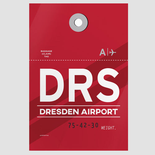 Poster - Wall Art Print - DRS - Dresden Airport - Saxony, Germany